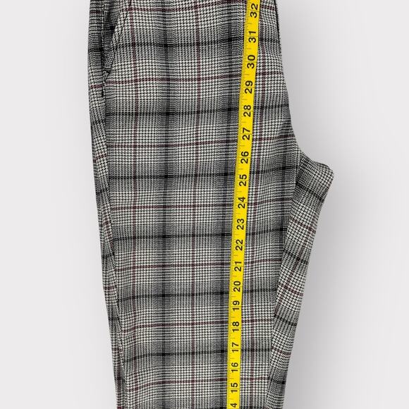 American Eagle Super Hi-Rise Plaid Skinny Trouser Size 4 Regular - Picture 10 of 10